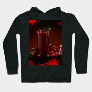 Appetizing tomato juice Hoodie